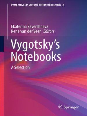 cover image of Vygotsky's Notebooks